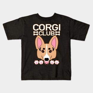 Corgi Club - Tri Color Variant Kids T-Shirt